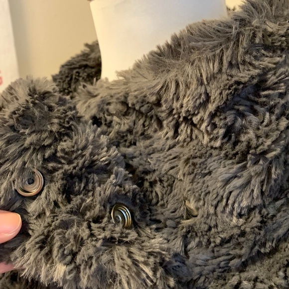 NWOT! dylan‎ True Grit Snap Neck Sherpa Vest, Small - Picture 3 of 8